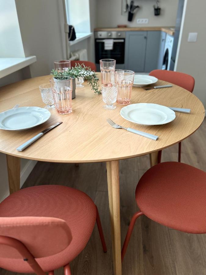 Skandi Appartments In Saldus City Center Eksteriør bilde